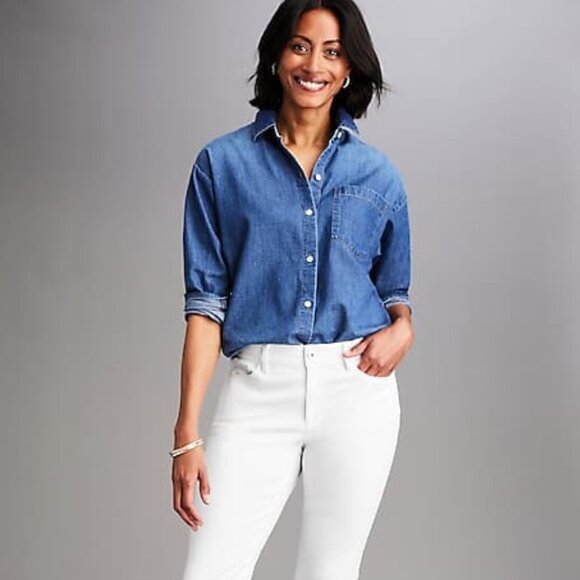 PLUS - J.Jill Ankle-Length Jeans - Picture 1 of 3
